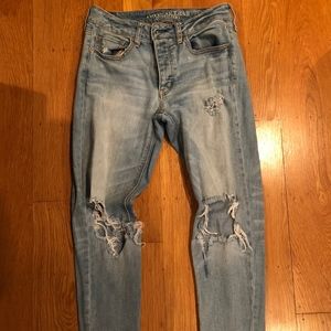 American Eagle cropped jeans